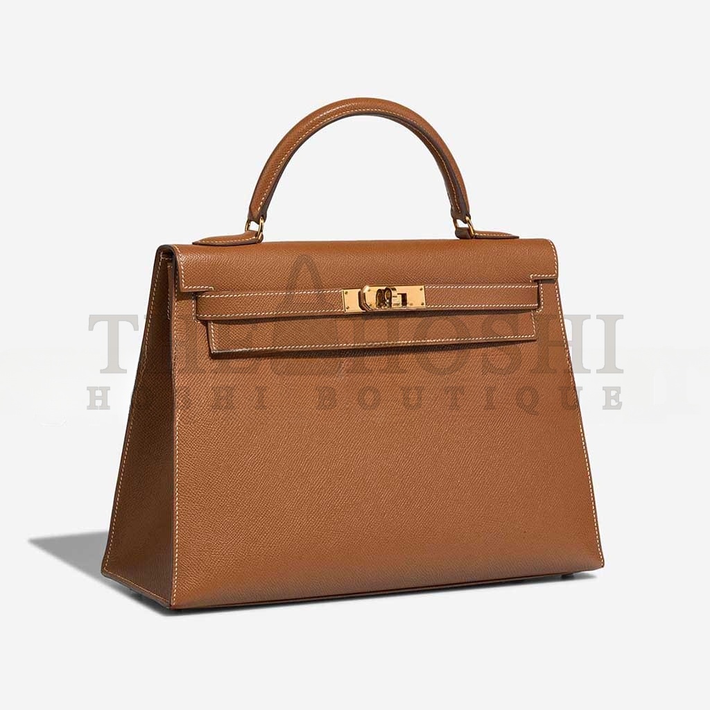 H**me5 KELLY SELLIER 32 EPSOM GOLD (32*23*10.5cm) Master Quality
